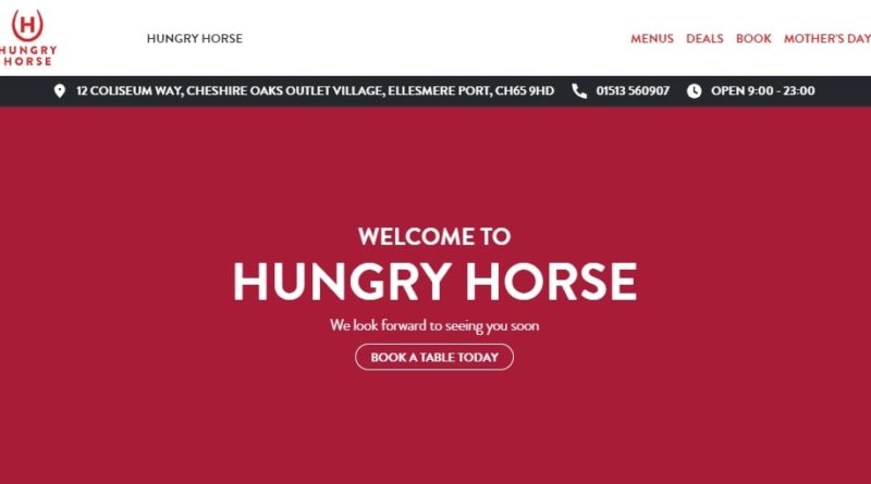 Hungry Horse restaurants at Cheshire Oaks